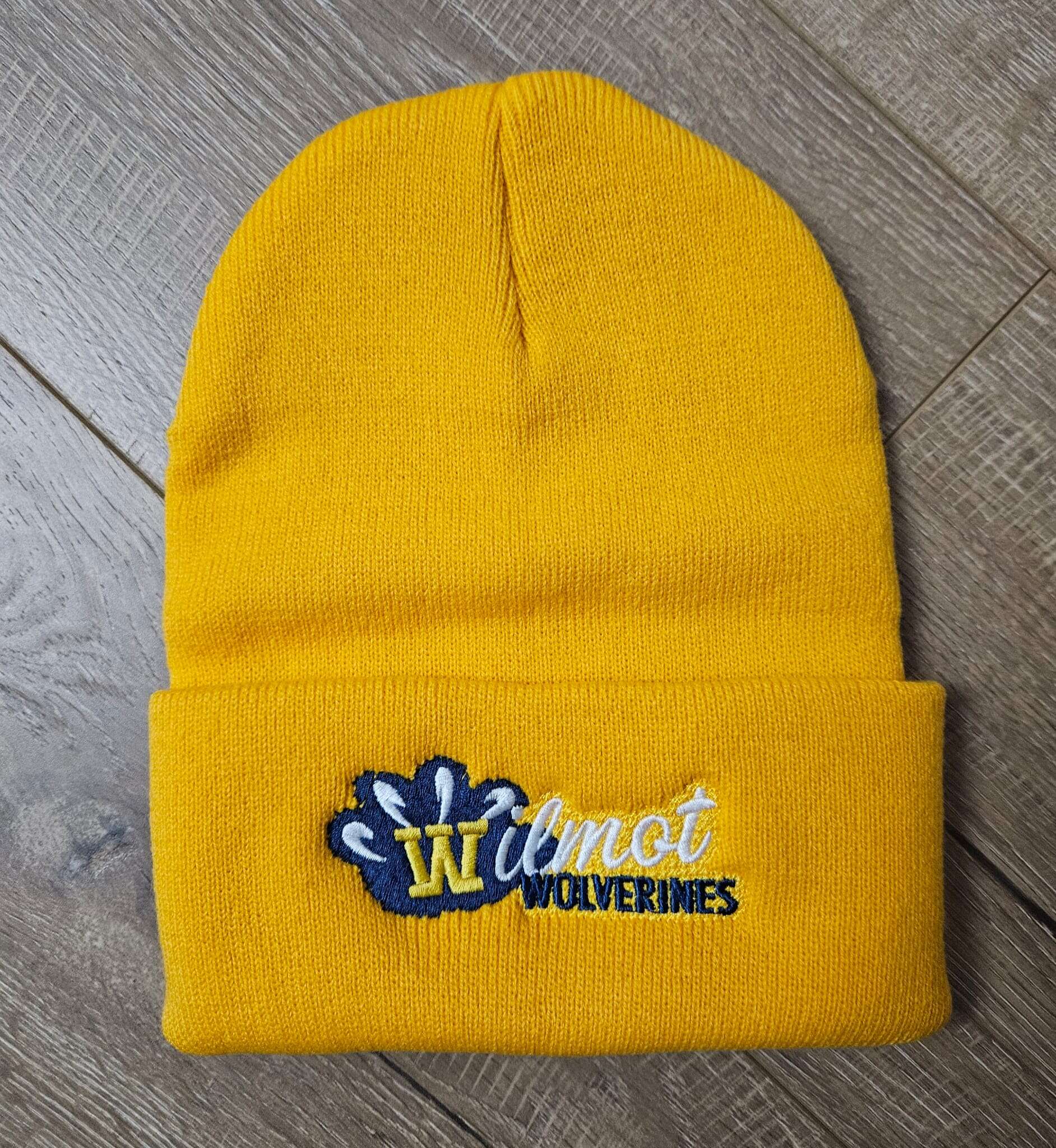 69. Wolverines Knit Cuff Embroidered Toque